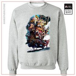 Howl's Moving Caslte on the Sky Sweatshirt