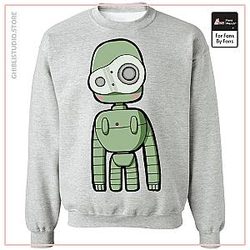 Laputa: Castle in the Sky - Warrior Robot Chibi Sweatshirt