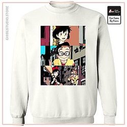 Kiki's Delivery Service Tower Collage Sweatshirt Unisex
