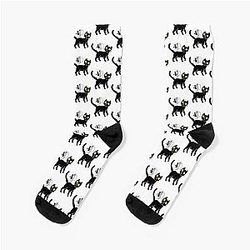Ghibli Studio Socks - Jiji the Cute Cat Anime Socks