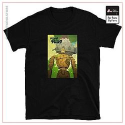 Laputa Castle in the Sky Robot Warrior T Shirt