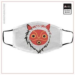 Mononoke - Wolf Princess Face Mask