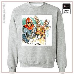 Princess Mononoke - Ashitaka Water Color Sweatshirt