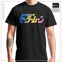 Sailor Moon T-Shirts - Sailor Moon logo Graphic Tee