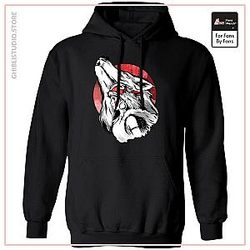 Princess Mononoke - Red Moon Hoodie