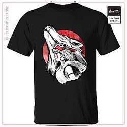 Princess Mononoke - Red Moon T Shirt