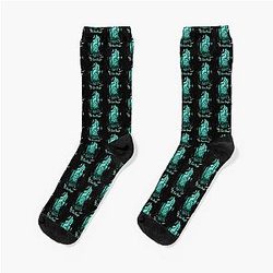 Ghibli Studio Socks - Toxic Jungle Exploration Anime Socks
