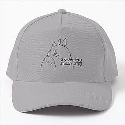 Ghibli Studio Hats - Transparent Totoro Emblem Cap