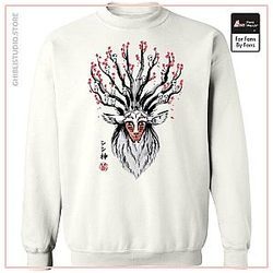 Princess Mononoke - Shishigami and Sakura Sweatshirt