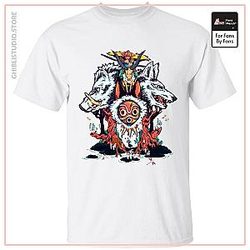 Princess Mononoke Characters T Shirt