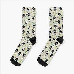 Ghibli Studio Socks - Soot Sprites with Candy Anime Socks