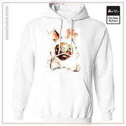 Princess Mononoke Mask Watercoloured Classic Hoodie