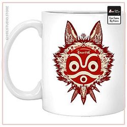 Princess Mononoke Mask Mug