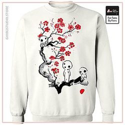 Princess Mononoke - Tree Spirits on the Cherry Blossom Sweatshirt Unisex