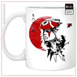 Princess Mononoke and the Red Moon Mug