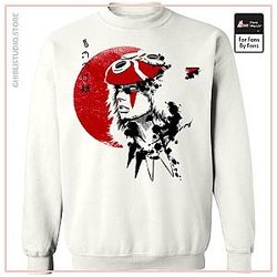 Princess Mononoke and the Red Moon Sweatshirt
