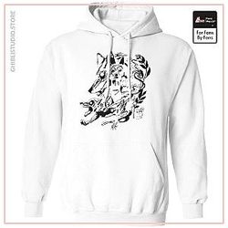 Princess Mononoke and The Wolf Creative Art Hoodie Unisex