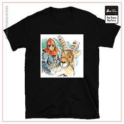 Princess Mononoke - Ashitaka Water Color T shirt