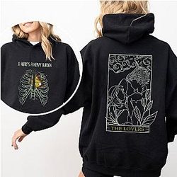 Ghibli Studio Hoodies - Howl’s Moving Castle The Lovers Anime Pullover Hoodie