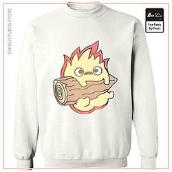 Howl's Moving Castle - Calcifer Chibi Sweatshirt
