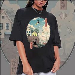 Ghibli Studio T-Shirts - Kiki's Delivery Service Anime Classic T-shirt