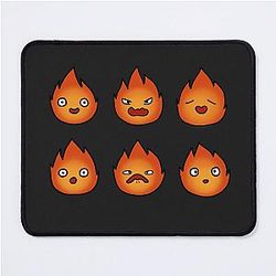 Ghibli Studio Mousepads - Calcifer from Howl's Moving Castle Mouse Pad
