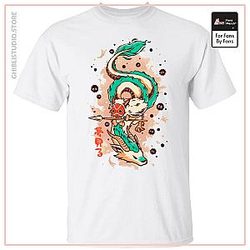 Princess Mononoke on the Dragon T Shirt