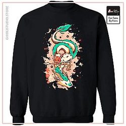 Princess Mononoke on the Dragon Sweatshirt