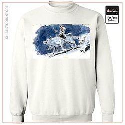 Princess Mononoke Water Color Art Sweatshirt Unisex