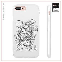 Howl's Moving Castle Sketch iPhone Cases