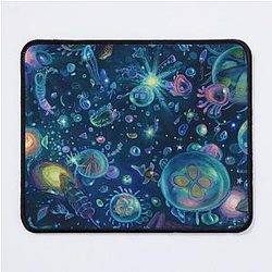 Ghibli Studio Mousepads - Ponyo Painting Jellyfish: Anime Underwater Mouse Pad