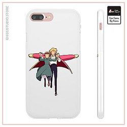 Howl's Moving Castle - Howl and Sophie Running Classic iPhone Cases