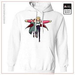 Howl's Moving Castle - Howl and Sophie Running Classic Hoodie