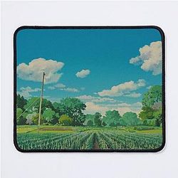 Ghibli Studio Mousepads - Retro Anime Natural Landscape Mouse Pad