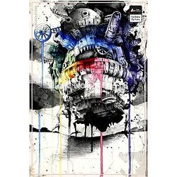 Howl's Moving Castle Colorful Poster