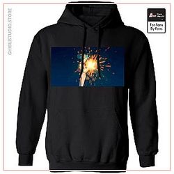 Howl's Moving Castle - Howl meets Calcifer Color Hoodie