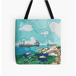 Ghibli Studio Bags - Sousuke Finds Ponyo Tote Bag