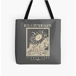 Ghibli Studio Bags - H&S Pendragon Flower Shop Tote Bag (Variant)