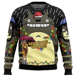 Sweater Here Comes The Bus My Neighbor Totoro Ugly Christmas