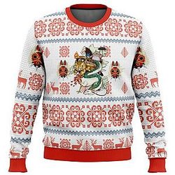 Studio Ghibli Light Ugly Christmas Sweater