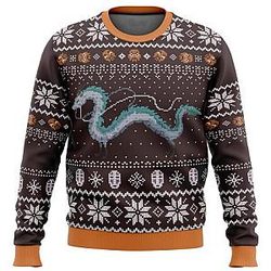 Studio Ghibli Spirits Ugly Christmas Sweater