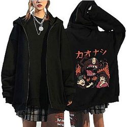 Ghibli Studio Jackets - Spirited Away Anime Arts Zipped Jacket