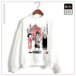 Totoro Studio Ghibli Sweatshirt - Funny Cartoon Anime Clothing Sweatshirts