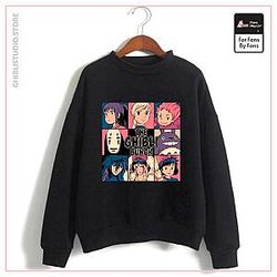 Japanese Anime Sweatshirt Studio Ghibli - Hayao Miyazaki Trendy Clothes