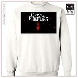 Grave of The Fireflies Poster Sweatshirt Unisex