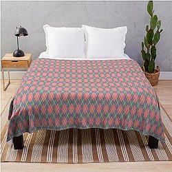 Ghibli Studio Blankets - Howl’s Signature Argyle Throw Blanket
