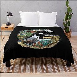 Ghibli Studio Blankets - Mystical Asiom Throw Blanket