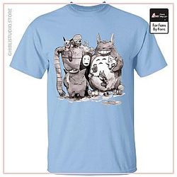 Ghibli ft. Pokemon Characters T Shirt
