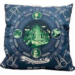 US Ghost Adventures Official Lizzie Borden House Throw Pillow Case | Halloween Pillow Cover | Gothic Home Decor | Spooky Pillows