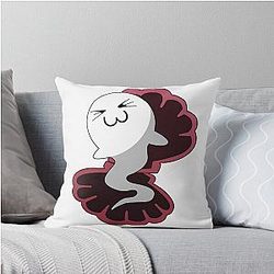 Judy Alvarez Ghost the Shell Logo Cyberpunk Throw Pillow